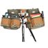 BUCKET BOSS 23.75 in. 10-Pocket Builder's Work Tool Belt Rig