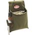 BUCKET BOSS 6.5 in. 1-Pocket Fastener Tool Belt Pouch with Flap Fit