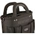 BUCKET BOSS 14 in. Professional Heavy-Duty Oval Open Top Soft Tool Tote Bag