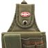 BUCKET BOSS 6 in. 5-Pocket Rear Guard Tool Belt Pouch with Flap Fit and Cell Phone Holder
