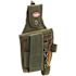BUCKET BOSS 6 in. 5-Pocket Rear Guard Tool Belt Pouch with Flap Fit and Cell Phone Holder