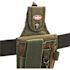 BUCKET BOSS 6 in. 5-Pocket Rear Guard Tool Belt Pouch with Flap Fit and Cell Phone Holder