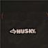 Husky 10 in. 19-Compartment Heavy-Duty Canvas Small Parts Organizer Bucket Storage Tool Pouch in Black