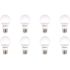 EcoSmart 60-Watt Equivalent A19 Non-Dimmable LED Light Bulb Daylight (8-Pack)