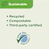 TORK Natural 8 in. Controlled Hardwound Paper Towels (800 ft./Roll, 6-Rolls/Case)