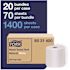 TORK Natural White 8 in. Controlled Hardwound Paper Towels (800 ft./Roll, 6-Rolls/Case)