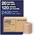 TORK Natural 8 in. Controlled Hardwound Paper Towels (630 ft./Roll, 6-Rolls/Case)