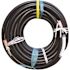 ENERCO 1 in. x 125 in. High Pressure Liquid Propane Gas Rubber Hose Assembly with MNPT x MNPT