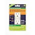Leviton 15 Amp Self-Test SmartlockPro Combo Duplex Guide Light and Tamper Resistant GFCI Outlet, White GFNL1-W