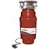 Garrison 1/2 HP Economy Continuous Feed Garbage Disposal with Power Cord