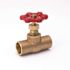 Mueller Global 3/4 in. Solder Brass Slip Stop Valve
