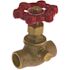 PRIVATE BRAND UNBRANDED 1/2 in. x 1/2 in. Solid Brass C x C Stop and Waste Valve