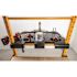 MetalTech Jobsite 30 in. x 20 in. x 3 in. Polypropylene Tool Box Tray, Parts and Accessories Holder/Organizer for Scaffold