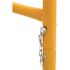 Jobsite Series 3.3 ft. L x 6.3 ft. H x 2.6 ft. D Scaffold Work Platform with Safety Rail and Tool Tray, 900 lb. Capacity