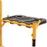Jobsite Series 3.3 ft. L x 6.3 ft. H x 2.6 ft. D Scaffold Work Platform with Safety Rail and Tool Tray, 900 lb. Capacity
