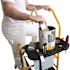 Jobsite Series 4.8 H ft. x 4.1 ft. L x 1.8 ft. D Mini Scaffold Platform with Wheels and Tool Shelf, 500 lb. Capacity