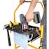Jobsite Series 4.8 H ft. x 4.1 ft. L x 1.8 ft. D Mini Scaffold Platform with Wheels and Tool Shelf, 500 lb. Capacity