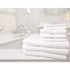 Oxford Gold 16 in. x 30 in. 4 lbs. White Hand Towel with Dobby Border, 120 Each Per Case