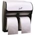 Scott Pro High Capacity Coreless Standard Roll Toilet Paper Dispenser, 4 Roll Capacity, White, 11.25" x 12.75" x 6.19"