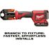 M18 18V Lithium-Ion Cordless Short Throw PEX Press Tool Kit w/ (3) Viega PureFlow Jaws,(2) 2.0Ah Batteries & Charger
