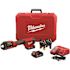 M18 18V Lithium-Ion Cordless Short Throw PEX Press Tool Kit w/ (3) Viega PureFlow Jaws,(2) 2.0Ah Batteries & Charger
