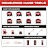 Milwaukee Compact 25 ft. SAE Tape Measure with Fractional Scale and 9 ft. Standout