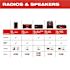 Milwaukee M18/M12 Lithium-Ion Cordless Wireless Jobsite Speaker