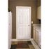 Masonite 32 in. x 80 in. 6 Panel Primed Textured Hollow Core Composite Interior Door Slab with Bore