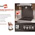 Linox Stainless 29.61 in. x 30.75 in. x 5 mm Metal Self-Adhesive Range Backsplash Mosaic Tile (6.33 sq. ft.)