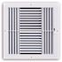 TruAire 10 in. x 10 in. 4-Way Plastic Wall/Ceiling Register