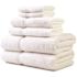 27 in. x 54 in. 14 lb. Bath Towel with Dobby Border in White (Case of 36)