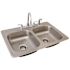 Premier PREMIER WATERFRONT TWO HANDLE KITCHEN FAUCET WITH SPRAY AND SINK KIT