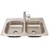 Premier Bayview Single-Handle Pull-Out Sprayer Kitchen Faucet in Chrome with Sink
