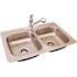 Premier Bayview Single-Handle Pull-Out Sprayer Kitchen Faucet in Chrome with Sink