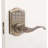 Honeywell Antique Brass Keypad Electronic Door Lever Entry Lock