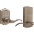 Honeywell Antique Brass Keypad Electronic Door Lever Entry Lock