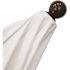 9 ft. Bronze Aluminum Commercial Market Patio Umbrella with Fiberglass Ribs and Push Lift in Antique Beige Sunbrella