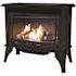 Pleasant Hearth 32 in. Intermediate 30,000 BTU Vent-Free Dual Fuel Gas Stove