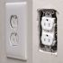RACO FLUSH-FIT Gray 1-Gang Wall Plate Spacer, 3-Pack