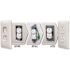 RACO FLUSH-FIT Gray 1-Gang Wall Plate Spacer, 3-Pack