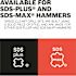 Bosch 5/8 in. SDS-max Carbide Speed Clean Dust Extraction Bit Adapter