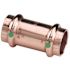 Viega 1/2 in. x 1/2 in. Copper Coupling with Stop (10-Pack)