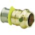 Viega PureFlow 3/4 in. Press Zero-Lead Bronze Transition Coupling (10-Pack)