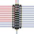 Viega Manabloc 1/2 in. x 30 Ports: 12 Hot, 18 Cold Polymer Distribution Manifold