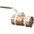 PureFlow Press Ball Valve PureFlow 1 in. Press Zero Lead Bronze Ball Valve