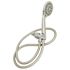 Premier 5-Spray Patterns 4 in. Single Wall Mount Handheld Shower Head in Chrome