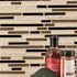 MSI Amalfi Cafe 12 in. x 12 in. Interlocking Glass and Porcelain Mesh-Mounted Mosaic Wall Tile (15 sq. ft. / case)