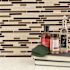 MSI Amalfi Cafe 12 in. x 12 in. Interlocking Glass and Porcelain Mesh-Mounted Mosaic Wall Tile (15 sq. ft. / case)