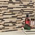 MSI Amalfi Cafe 12 in. x 12 in. Interlocking Glass and Porcelain Mesh-Mounted Mosaic Wall Tile (15 sq. ft. / case)