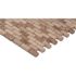 MSI Noche Chairo Mini Brick 12 in. x 12 in. Textured Travertine Floor and Wall Tile (1 sq. ft./Each)